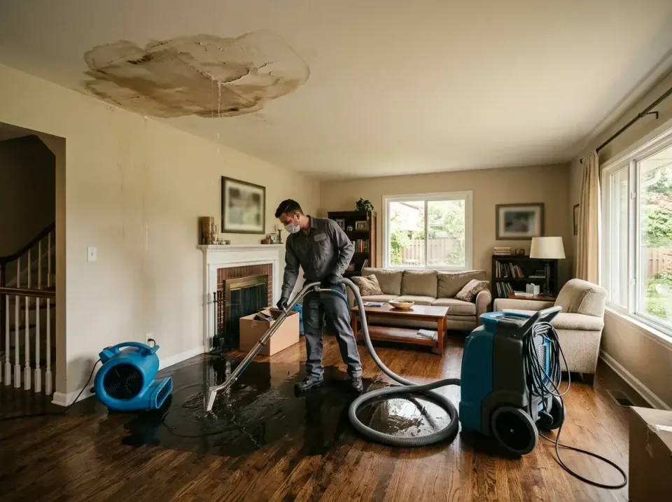 attic-pipe-burst-ceiling-drip-008 — frequently asked questions, Water Damage Restoration & Carpet Care in Sabina, OH